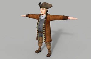 3ds max pirate character