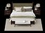 Conjunto de muebles de dormitorio modernos con cama