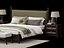 Conjunto de muebles de dormitorio modernos con cama