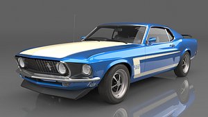 1969 Ford Mustang Boss 302 MkI model