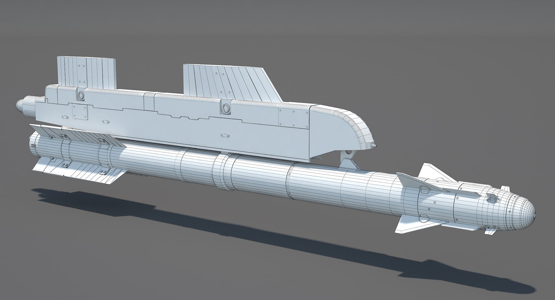 R-73E Missile And Pylon 3D - TurboSquid 2356409