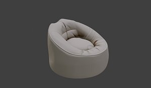 bean bag 3D model