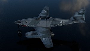 Messerschmitt ME-262 Schwalbe 3D model