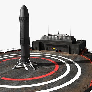 Autonomous Rocket Landing Ship and Orbital Rocket
