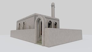 Ancient Omani Mosque 3D