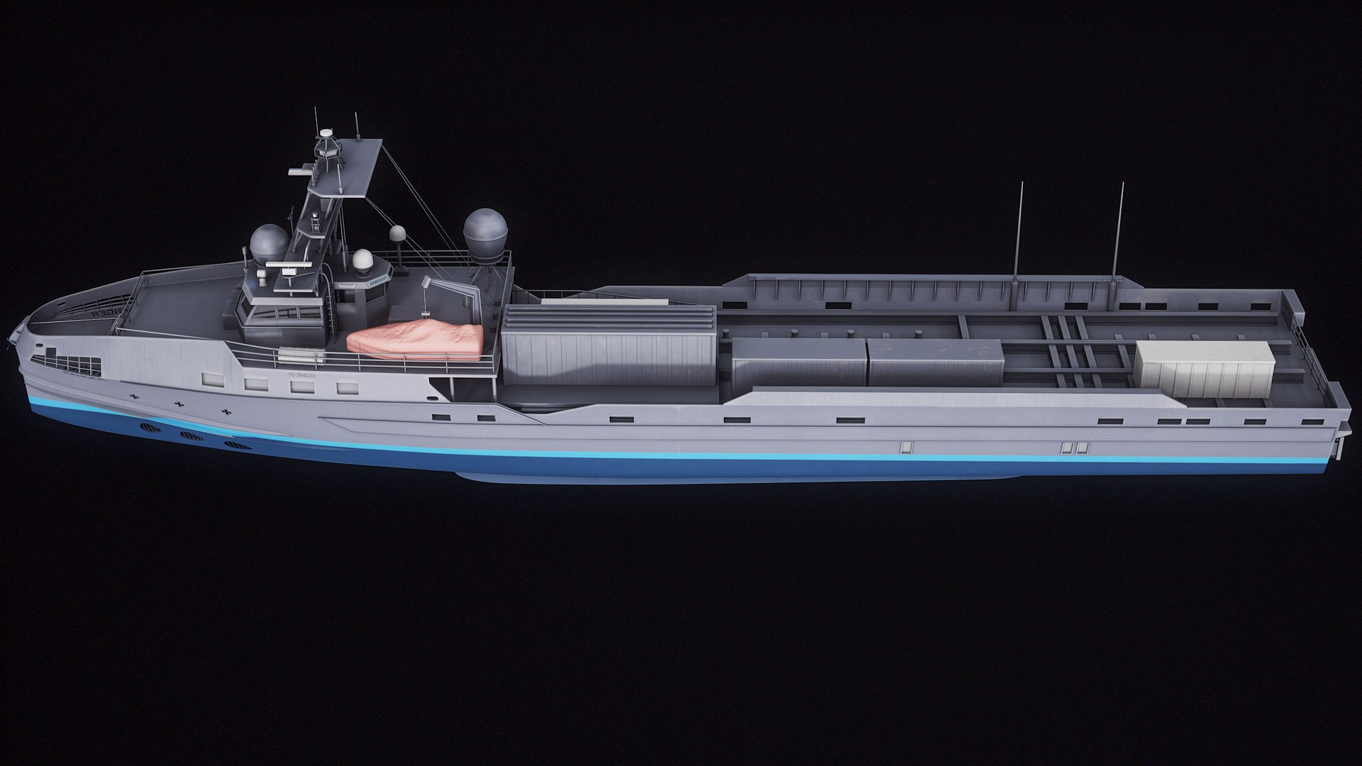 US Navy Ranger Robo-Ship PBR 3D model - TurboSquid 2093220