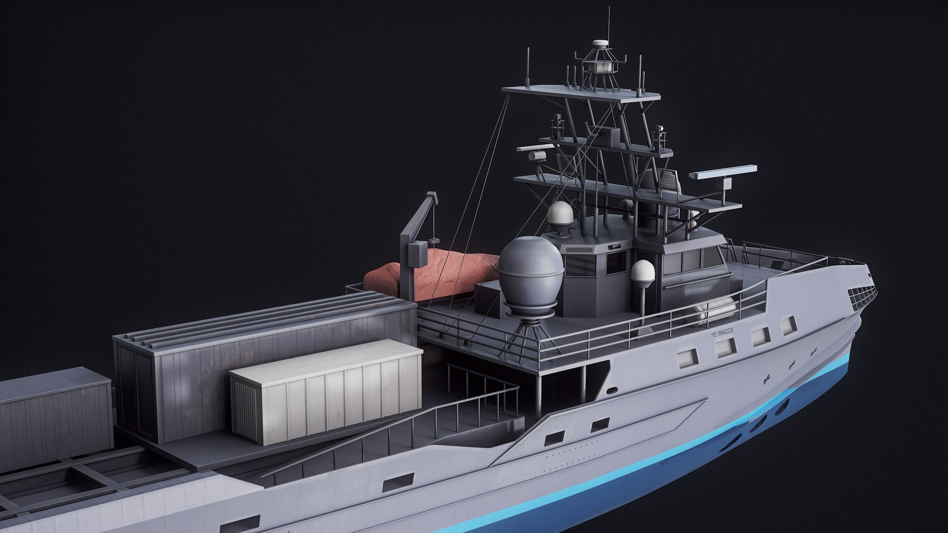 US Navy Ranger Robo-Ship PBR 3D model - TurboSquid 2093220