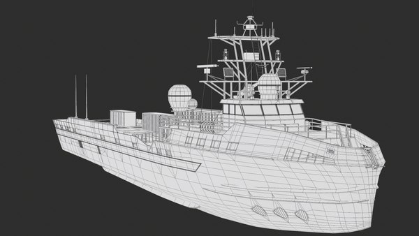 modelo 3d Robo-barco Ranger de la Marina de los EE. UU. PBR ...
