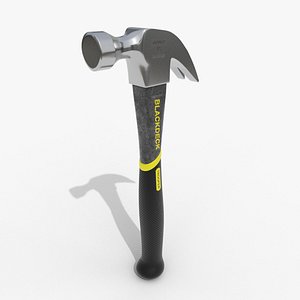 realistic hammer 3D model