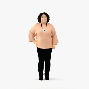 scanned realistic 3D model