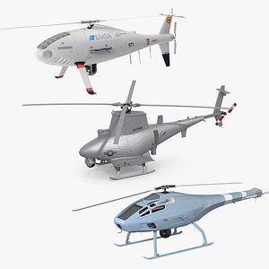 VTUAV Rigged for Maya Collection