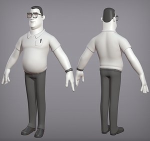 Male cartoon character Ben