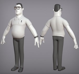 Male cartoon character Ben