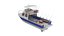 Barco a motor de pesca