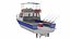 Barco a motor de pesca