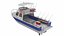 Barco a motor de pesca