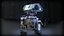 Sci-Fi-Arbeitsroboter