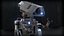 Sci-Fi-Arbeitsroboter
