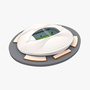 3D Al Janoub Stadium Qatar