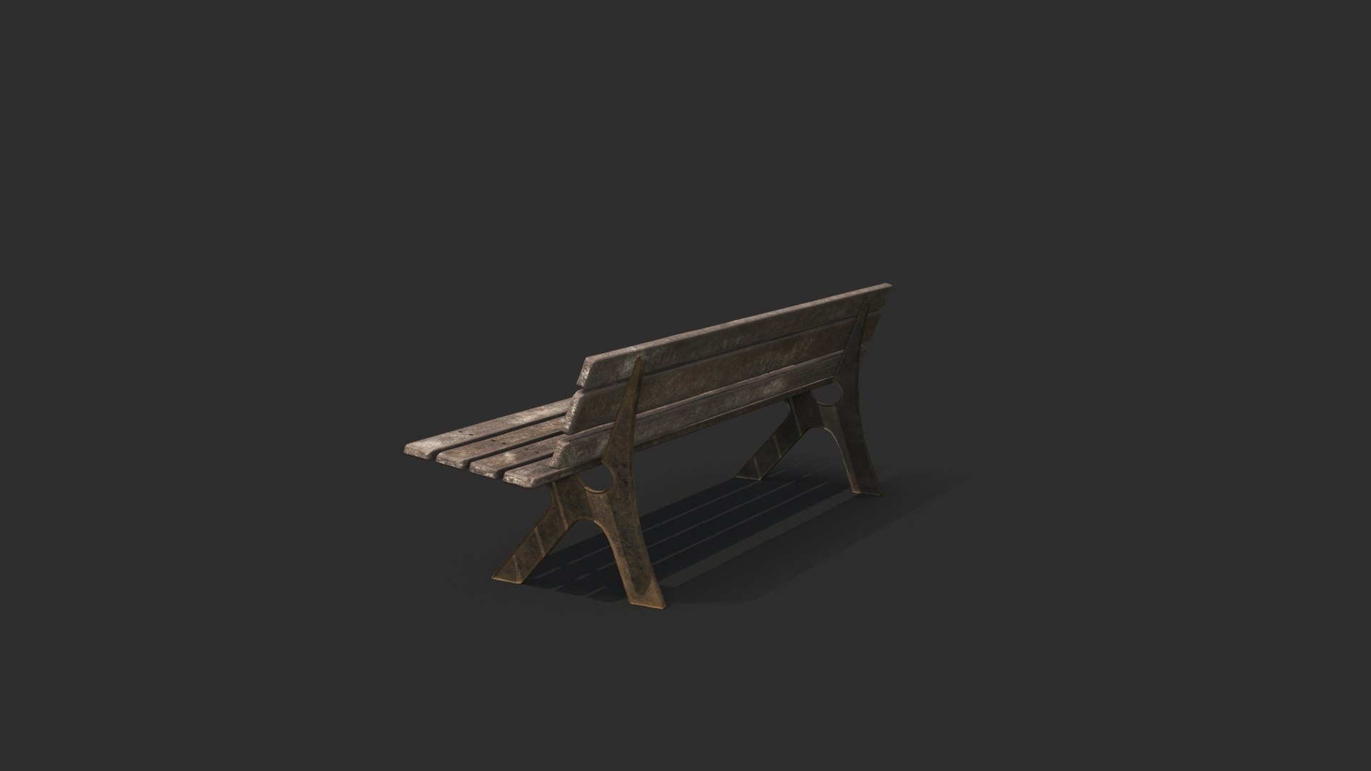 Park Bench 3D Model TurboSquid 1929814