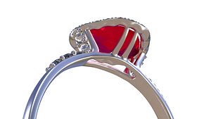 Rosy Love Ring