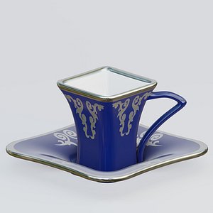 3D model Square Espresso Cup