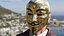 Guy Fawkes Mask Gold
