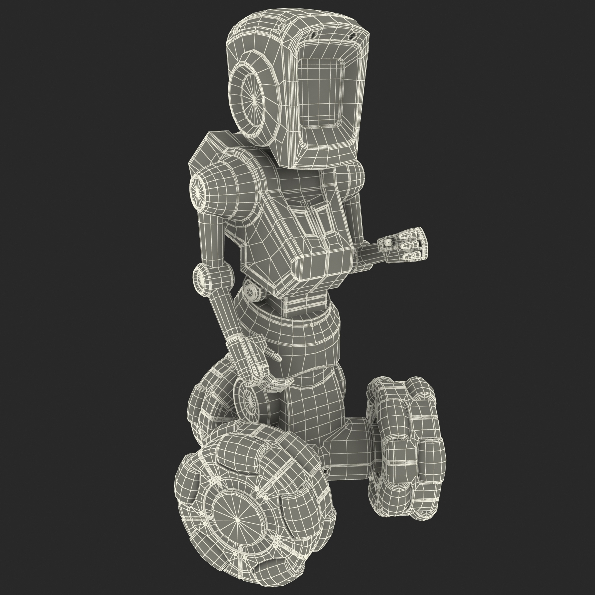 3d irobot robot