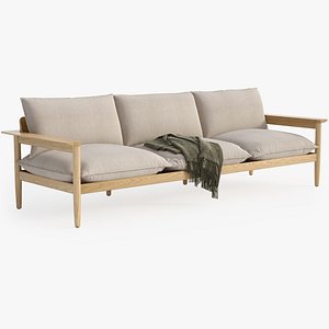 Terassi Lounge Sofa 3D model