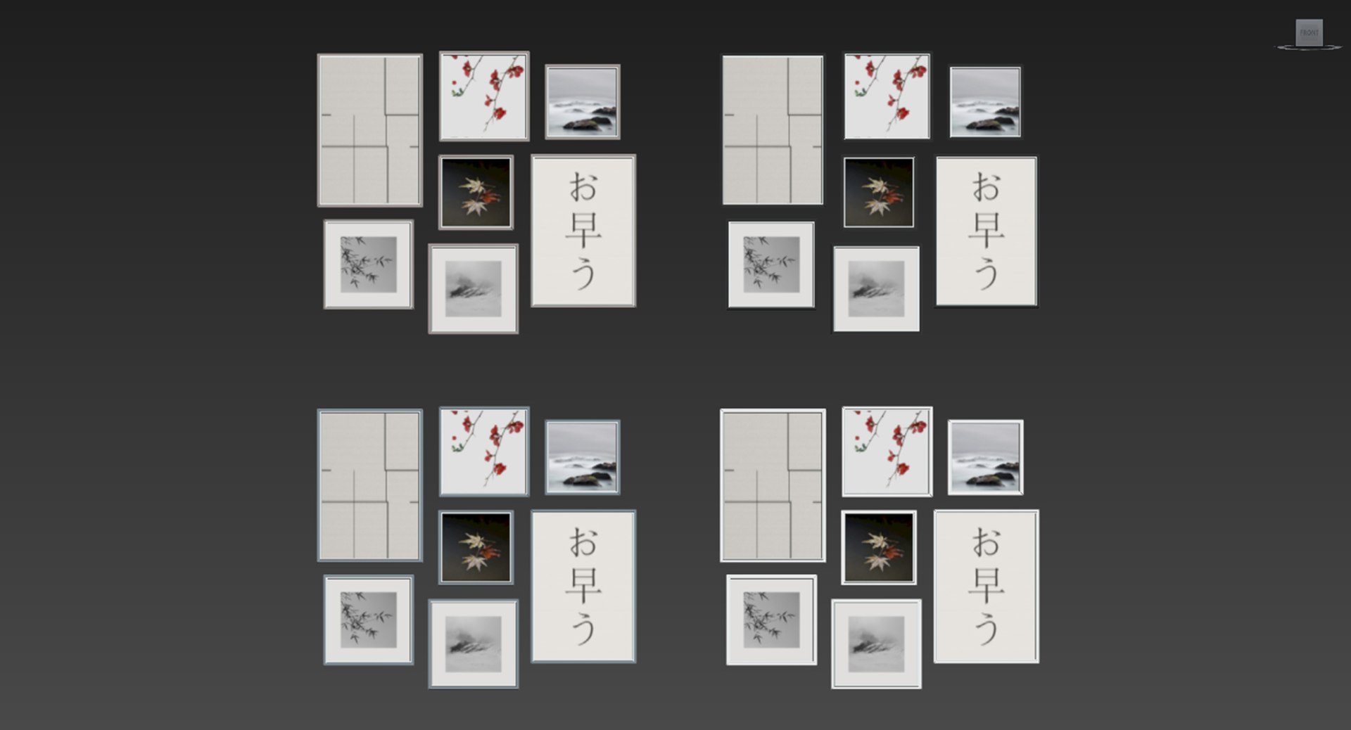 3D Picture Frames Model - TurboSquid 1420297