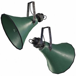Old Military Horn Speaker Siren