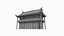 Dachbodenladen für antike asiatische Architektur