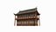 Dachbodenladen für antike asiatische Architektur