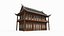 Dachbodenladen für antike asiatische Architektur