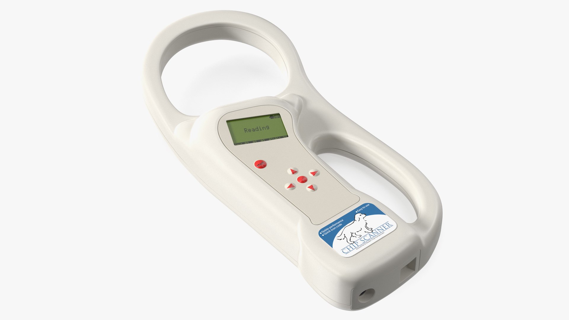 Animal Chip Scanner 3D model preview