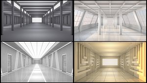 3D Modern Interiors Sets