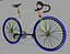Vintage Fixed Gear Bicycle