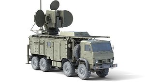 3D Krasukha 4 1RL257 Electronic Warfare EW System
