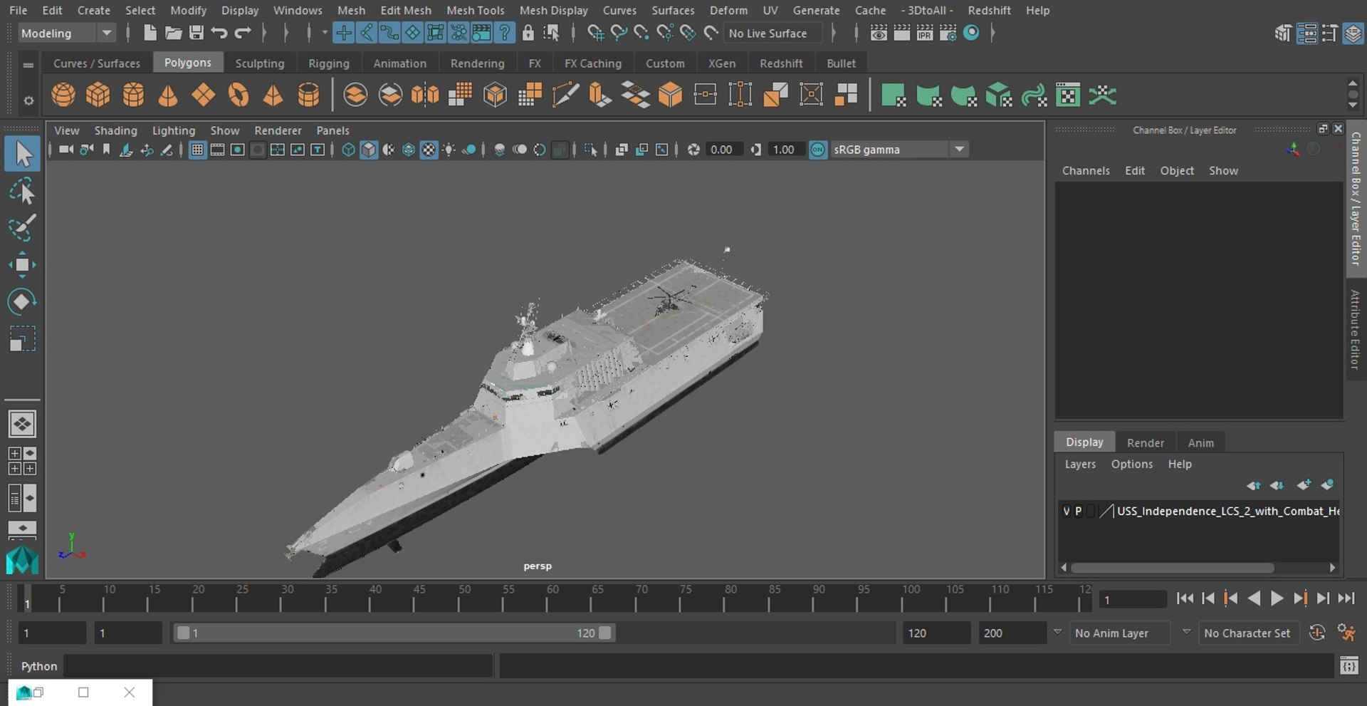 USS Independence LCS 2 with Combat Helicopter 3D model https://p.turbosquid.com/ts-thumb/GV/6rMYu1/wa/ussindependencelcs2withcombathelicoptervray3dmodel060/jpg/1696638401/1920x1080/fit_q87/2dd24f06a08fa7648e86e60767c197ebd1b68327/ussindependencelcs2withcombathelicoptervray3dmodel060.jpg