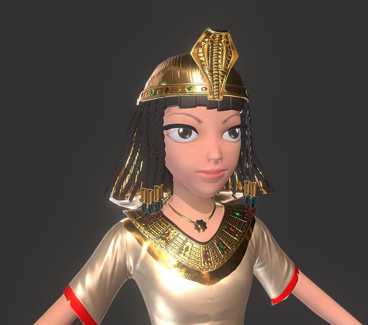 3D cleopatra - TurboSquid 1291160