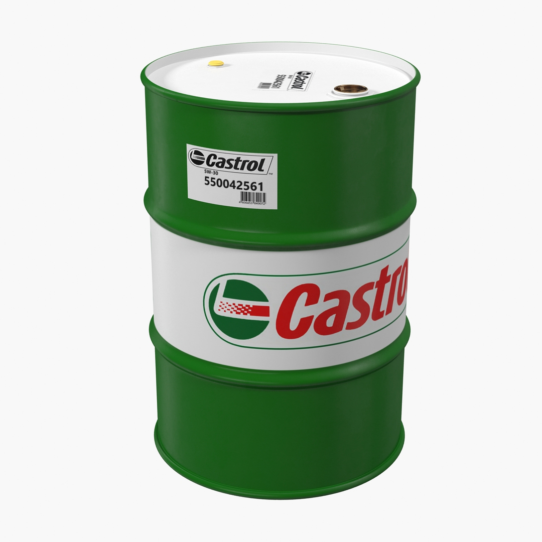 C4d Steel Barrel Drum Oil