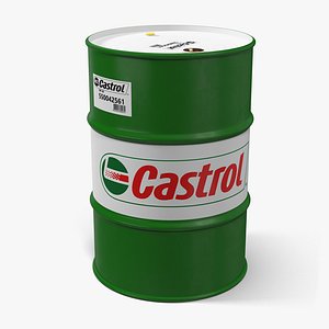 Steel Barrel Drum Oil Castrol