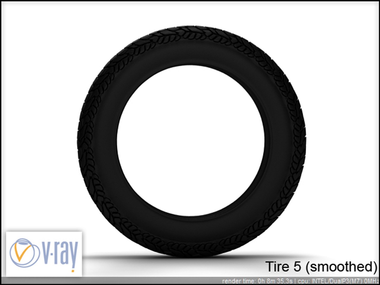 tire wheels 5 3d model