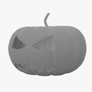 3D Halloween Pumpkin model