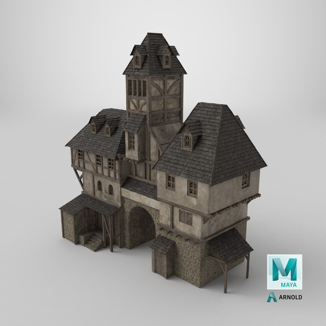 3D Medieval House 04 8K PBR Textures model https://p.turbosquid.com/ts-thumb/GV/Zdzo8r/fb/stemcell_maya_arnold_render/png/1727705625/1920x1080/fit_q87/c245c53adf1042b3778b59ff6f435e8eeab2a0e8/stemcell_maya_arnold_render.jpg