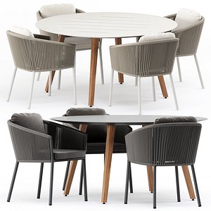 OMER ARMCHAIR and DINING TABLE 148R