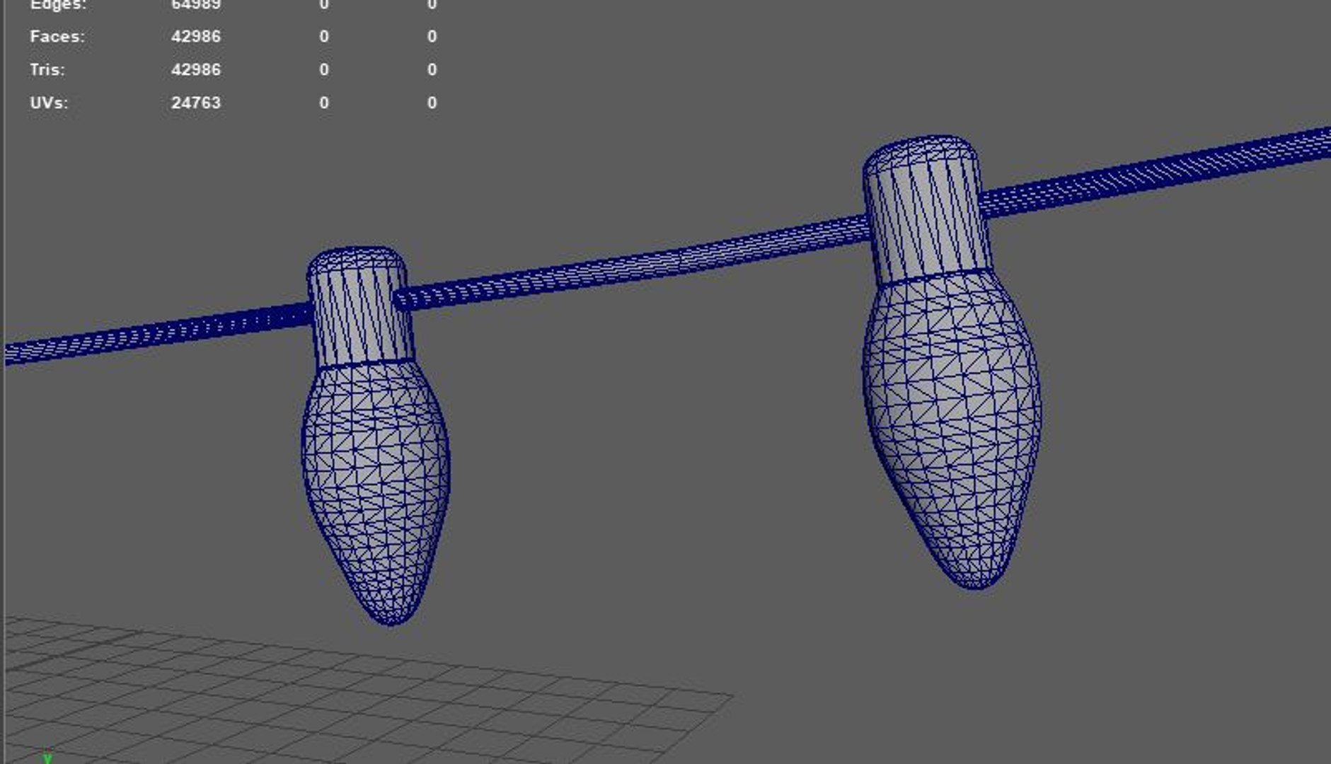 Stringed Lights 3D Model Model - TurboSquid 2362041