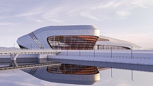 Futuristic building  50