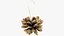 Cono Albero di Natale Giocattolo Oro V2