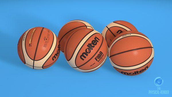 3D Realistic Basketball Molten Ball 8K - TurboSquid 2030444